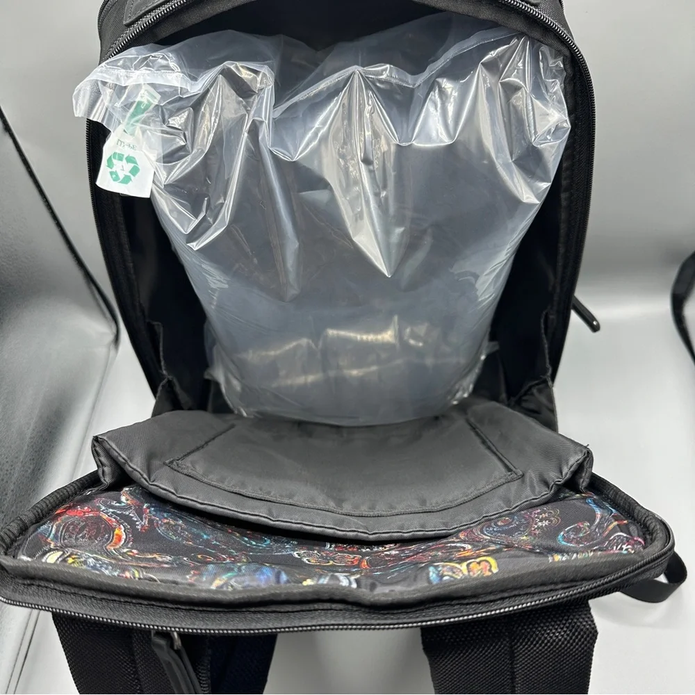 Robert Graham Sustainable/Recycled Material Cache Backpack Black